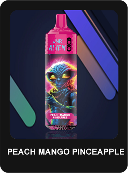 JNR Alien 5% Nicotine Disposable (Box of 10) 850mAh 20ML 10000 Puffs