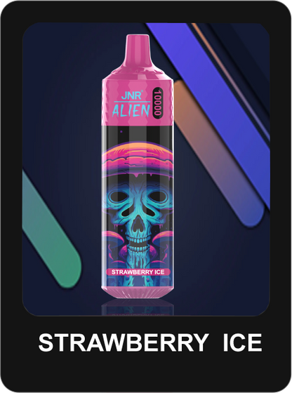 JNR Alien 5% Nicotine Disposable (Box of 10) 850mAh 20ML 10000 Puffs