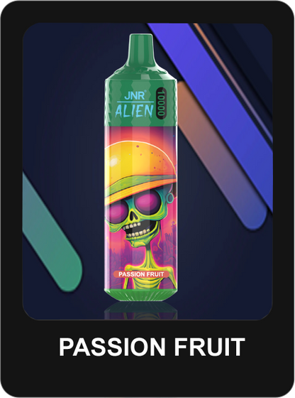 JNR Alien 5% Nicotine Disposable (Box of 10) 850mAh 20ML 10000 Puffs