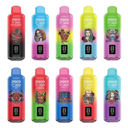 EU Warehouse POCO PT 18000 Puffs Disposable Vape Wholesale
