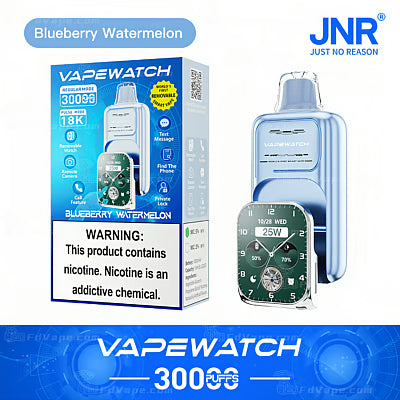 JNR Vape Watch 30000 Puffs Disposable Vape （2%3%5%Nicotine）19ML 850mAh 10 Flavors Available In Sales