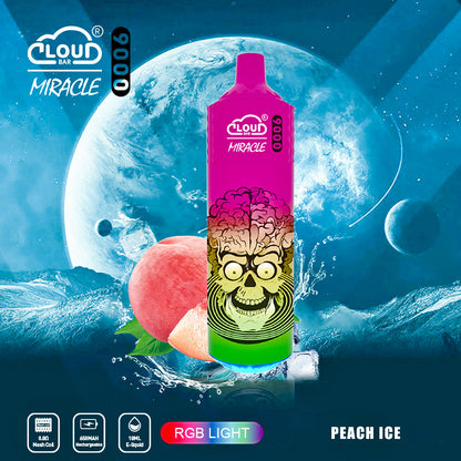 Cloud Bar  9000 Puffs  5% Rechargeable Electronic Vapes Pen 18ml 650MAH 11 Flavors for Cigarettes Lovers