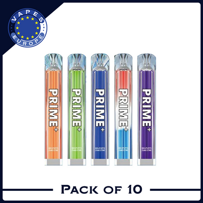Prime Plus 600 Puffs Disposable Vape (Box of 10)