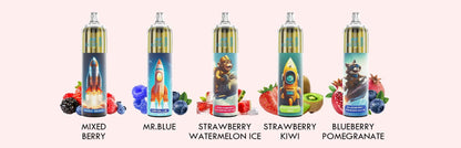 JNR Rocket X 12400 Puffs Disposable Vape (Box of 10) 21 Flavors