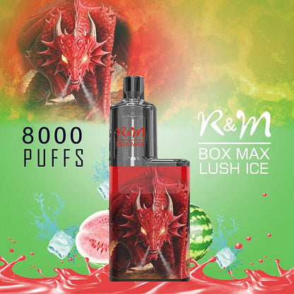 R&M BOX MAX 8000 Puffs Disposable Vape kit 12.5ml