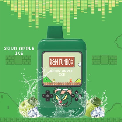 R&M FUNBOX 6600 Puffs 0% 2% 3% 5% Nicotine Disposable Pod vape