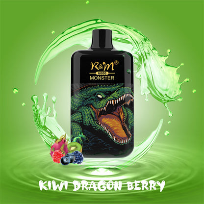 RandM Monster 6000 Puffs Box of 10