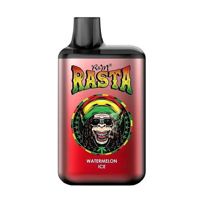 R&M Rasta 5500 Puffs 5% nicotine vape rechargeable disposable e cigarette