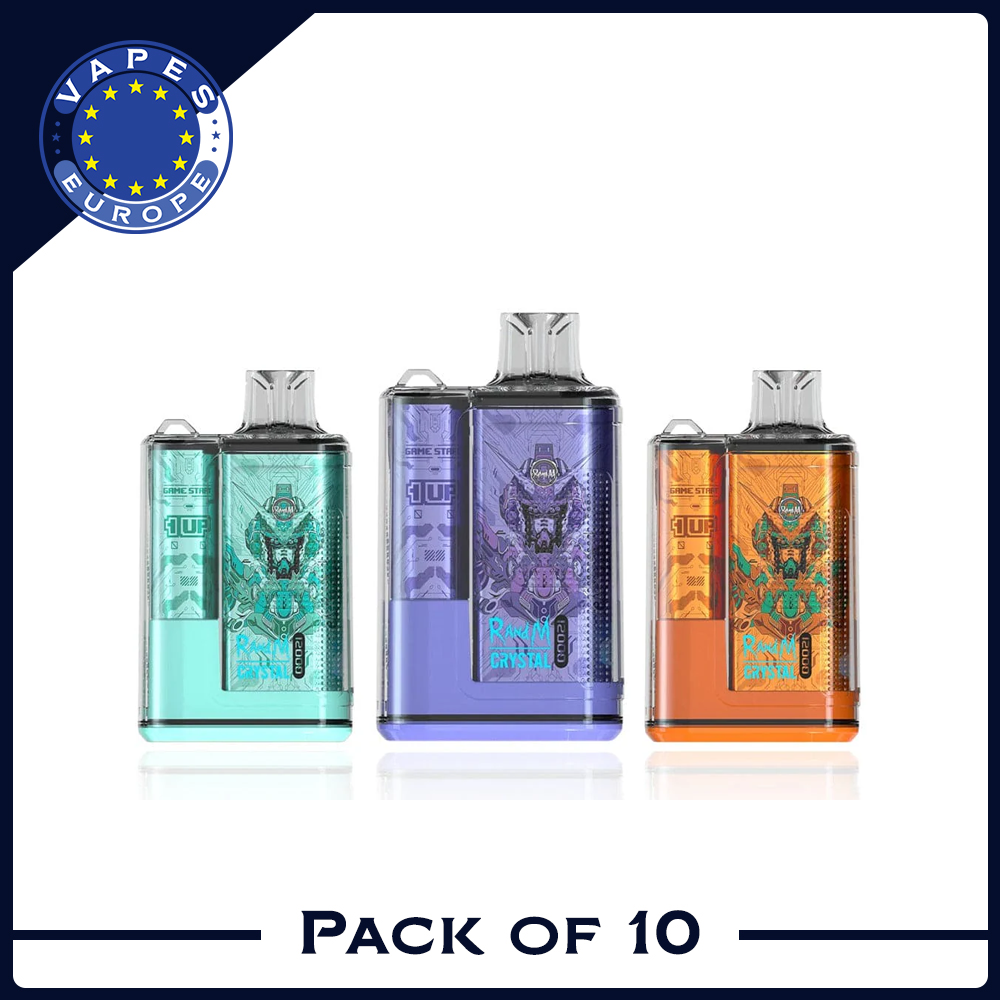 RandM Crystal 12000 Puffs Disposable Vape (Box of 10)