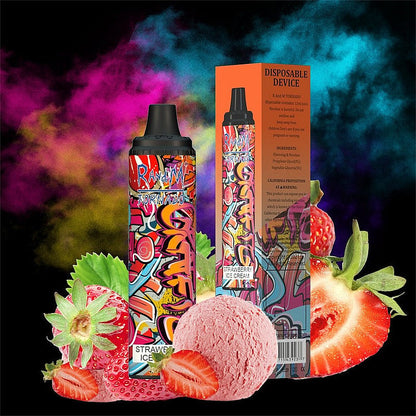 RandM Tornado 6000 Puffs Disposable Vape  Authentic E Cigarette