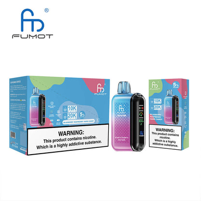 FUMOT Tornado 20000 puff Disposable Vape 29 Flavors In Sales