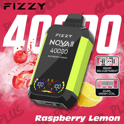 Fizzy Nova Plus 40000 40K Puffs Dual Mesh Coil Disposable Vape-Next-Level Premium Vaping