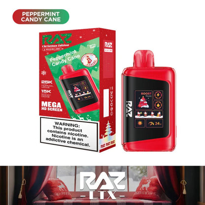 RAZ LTX 25K Gush Edition Disposable Vape 800mAh 15 Flavors