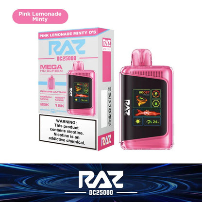RAZ LTX 25K Gush Edition Disposable Vape 800mAh 15 Flavors