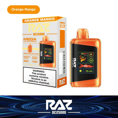 RAZ LTX 25K Gush Edition Disposable Vape 800mAh 15 Flavors