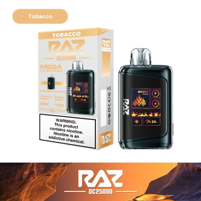 RAZ LTX 25K Gush Edition Disposable Vape 800mAh 15 Flavors