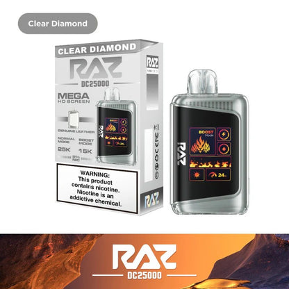 RAZ LTX 25K Gush Edition Disposable Vape 800mAh 15 Flavors