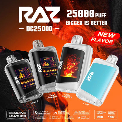 RAZ LTX 25K Gush Edition Disposable Vape 800mAh 15 Flavors