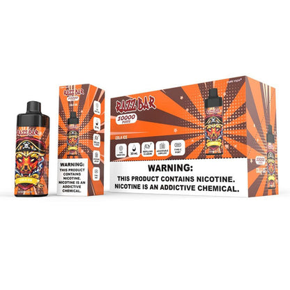 Razz Bar 10000 Puffs Disposable Vape - 20ml E-Liquid, 650mAh Battery