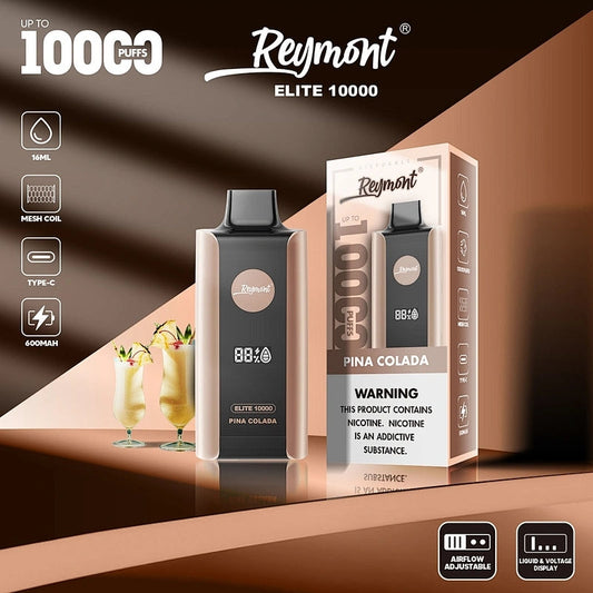 Reymont Vapes 10K Experience High-qualityVaping With Reymont Disposable Vapes 850 Mah 8 Flavors