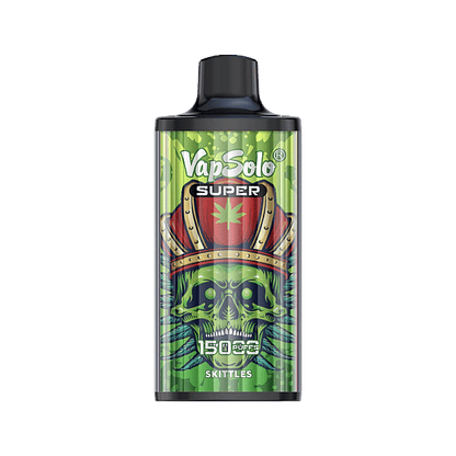 VapSolo Super 15K Puffs Disposable Vape | Ajustable Airflow,Mesh Coil,Type-C Port