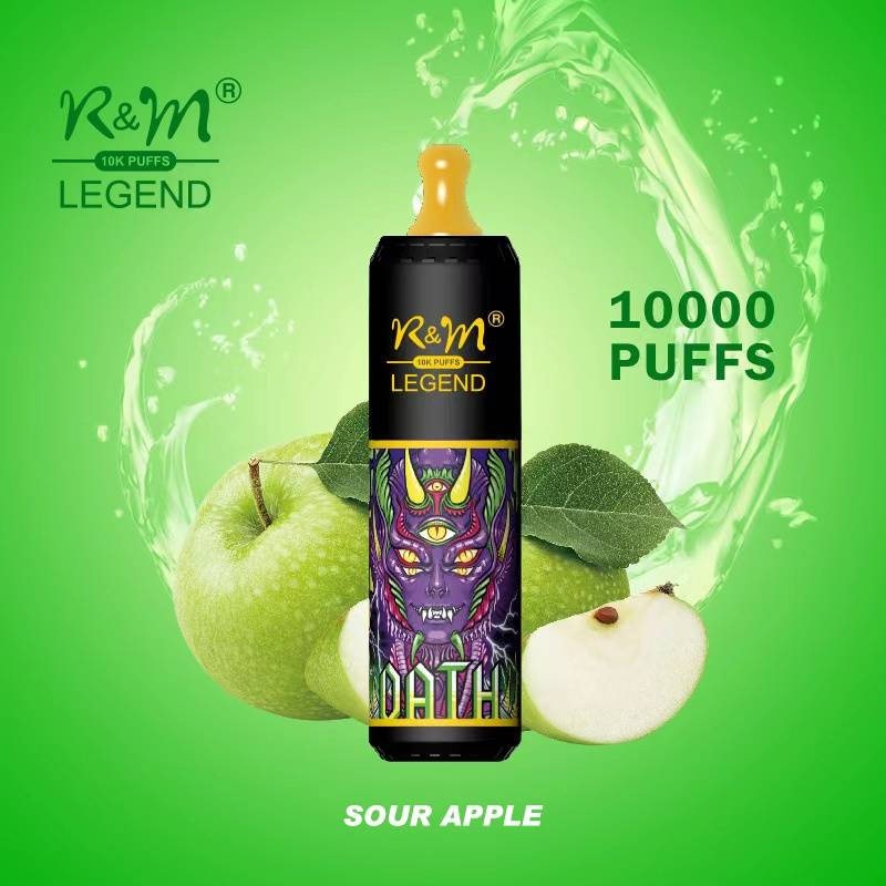 R&M Vape 10000K puffs  Disposable 20ML 850mah 19 Flavor Portable Stylish High-quality E-lectronic c igarette Vape E-liquid V aporizer Pod system Include Nicotine