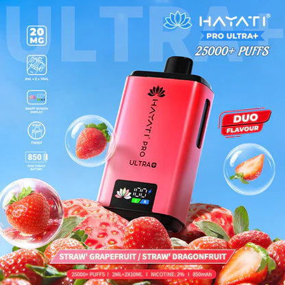 Hayati Pro Ultra Plus 25000 Puffs Disposable Vape (Box of 10)