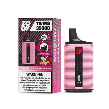 ZOOY TWINS 35000 35K Puffs Dual Flavors Disposable Vape with Digital Screen