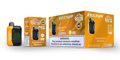 Bang starry 25000 puffs Disposable Vape  850mah 16 Flavors