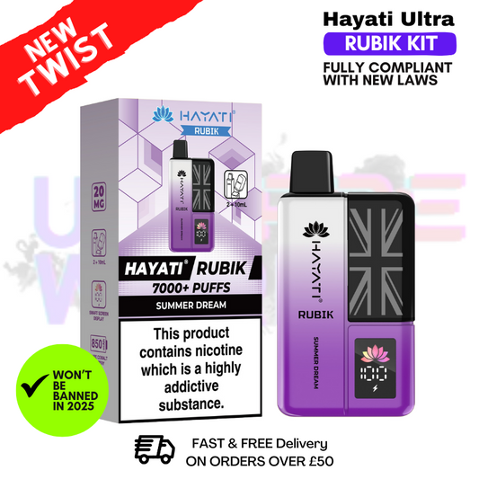 Summer Dream Hayati Rubik 7000 Puff 7K Bar