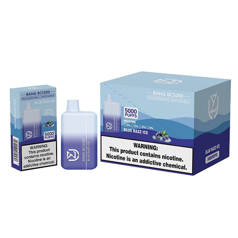 UZY BANG BC5000 0% 2% 3% 5% nicotine 5000puffs disposable electronic cigarettes