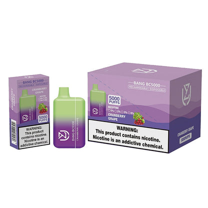 UZY BANG BC5000 0% 2% 3% 5% nicotine 5000puffs disposable electronic cigarettes