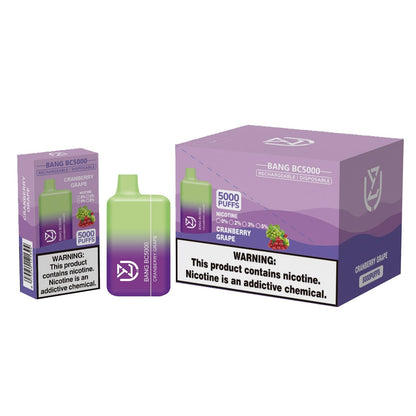 UZY BANG BC5000 0% 2% 3% 5% nicotine 5000puffs disposable electronic cigarettes