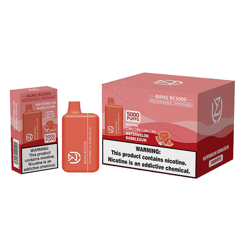 UZY BANG BC5000 0% 2% 3% 5% nicotine 5000puffs disposable electronic cigarettes