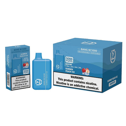 UZY BANG BC5000 0% 2% 3% 5% nicotine 5000puffs disposable electronic cigarettes