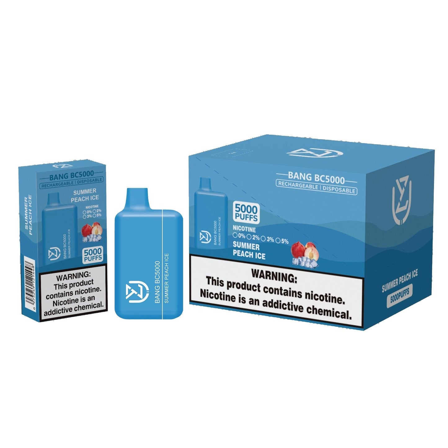 UZY BANG BC5000 0% 2% 3% 5% nicotine 5000puffs disposable electronic cigarettes