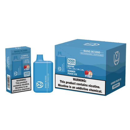 UZY BANG BC5000 0% 2% 3% 5% nicotine 5000puffs disposable electronic cigarettes