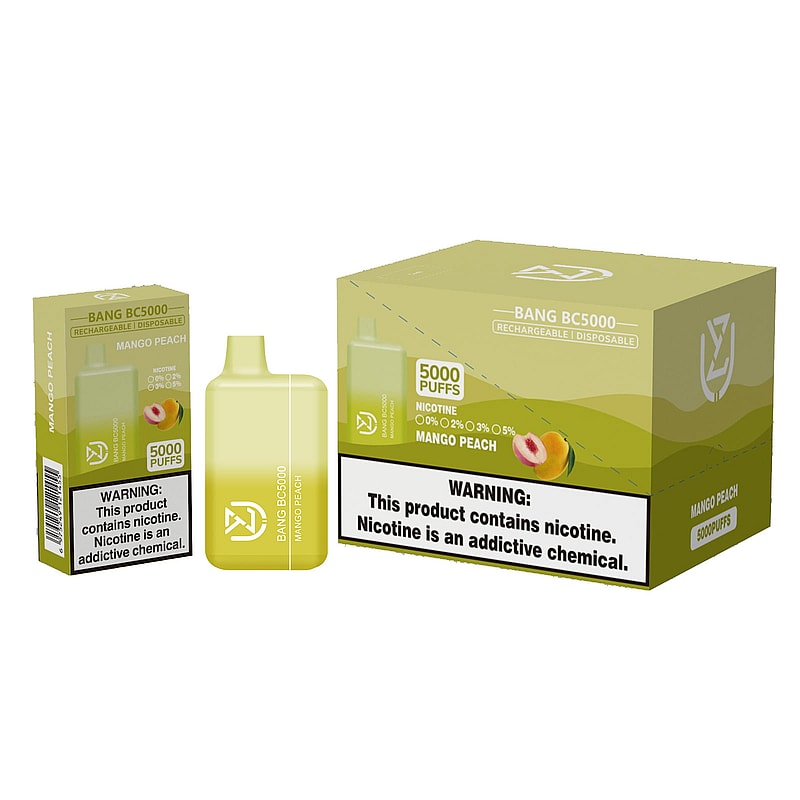 UZY BANG BC5000 0% 2% 3% 5% nicotine 5000puffs disposable electronic cigarettes
