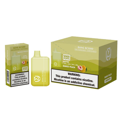 UZY BANG BC5000 0% 2% 3% 5% nicotine 5000puffs disposable electronic cigarettes