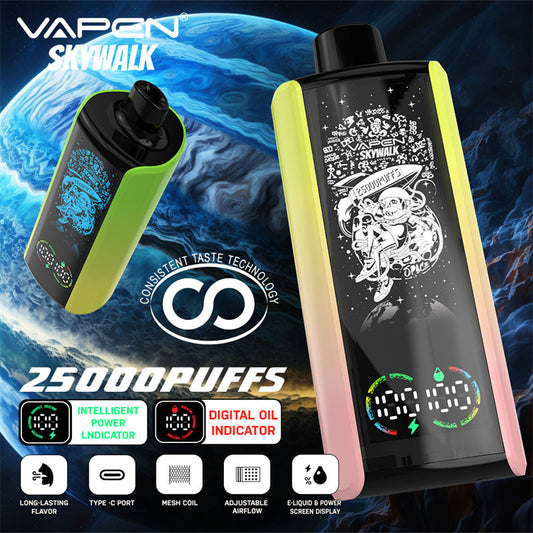 Wholesale Factory Price Geek Vape Pen VAPEN SKYWALK Pulse 25000 35000 Puffs Bar E Cigarette Disposable Vape Pen LED Display E-Cig Vaporizer Vape
