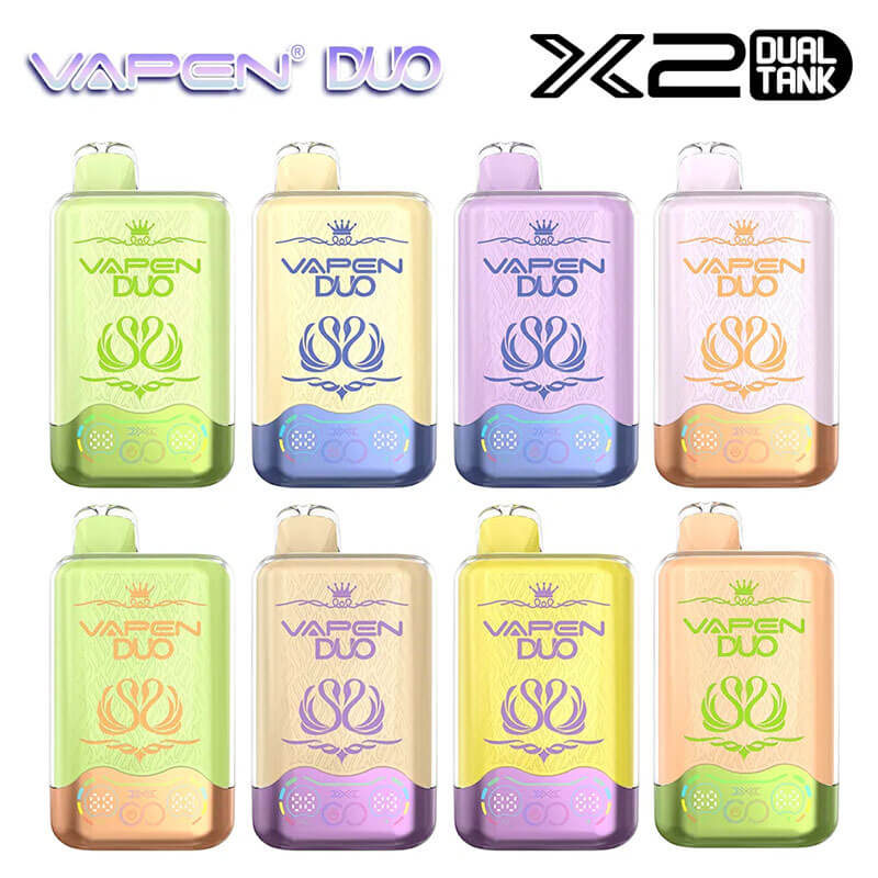 VAPEN DUO 40000 Puffs Vape - 40ml E-liquid, 2%-5% Nicotine, 12 Flavors