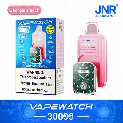 JNR Vape Watch 30000 Puffs Disposable Vape （2%3%5%Nicotine）19ML 850mAh 10 Flavors Available In Sales