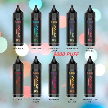 VOPK COOL BAR 9000 Puffs Wholesale Price Discount Sale-600mAh battery, 15ml E-liquid,Multiple Nicotine 10 Flavors