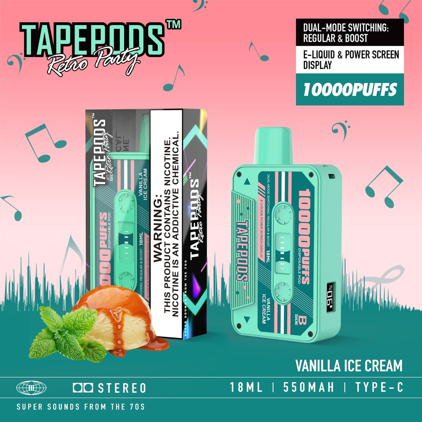 TAPEPODS VAPMOD QD114 10000Puffs Disposable Vape Wholesale