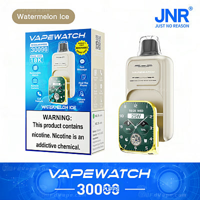 JNR Vape Watch 30000 Puffs Disposable Vape （2%3%5%Nicotine）19ML 850mAh 10 Flavors Available In Sales