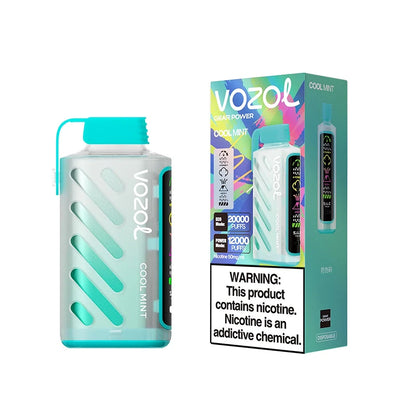 Vozol Gear Power 20000 Puffs Disposable Vape-650mAh Battery, 20ml E-liquid, Multiple Nicotine 10 Flavors