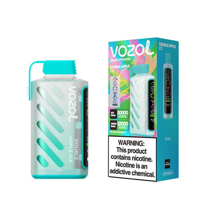 Vozol Gear Power 20000 Puffs Disposable Vape-650mAh Battery, 20ml E-liquid, Multiple Nicotine 10 Flavors