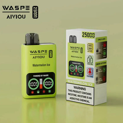 WASPE 25000 Puffs Disposable Vape Wholesale,	650 mAh ,25ML 10Flavors