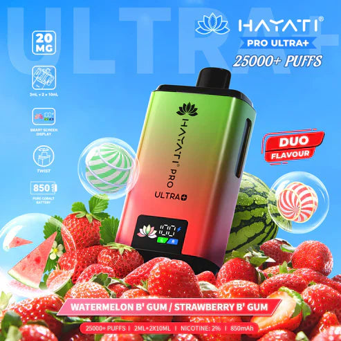 Hayati Pro Ultra Plus 25000 Puffs Disposable Vape (Box of 10)