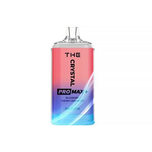 WGA THE Crystal Pro Max 10000 PUFF Disposable Vape In Sales-550mAh Battery, 20ml E-liquid, Multiple Nicotine 28 Flavors